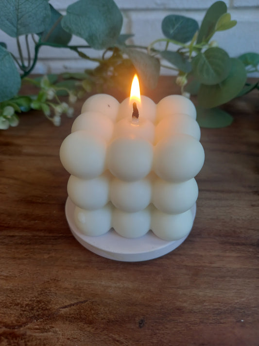 Vela Cubo Burbuja