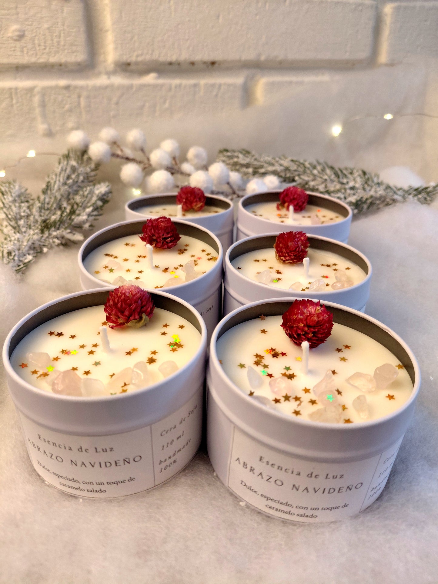 Vela Abrazo Navideño