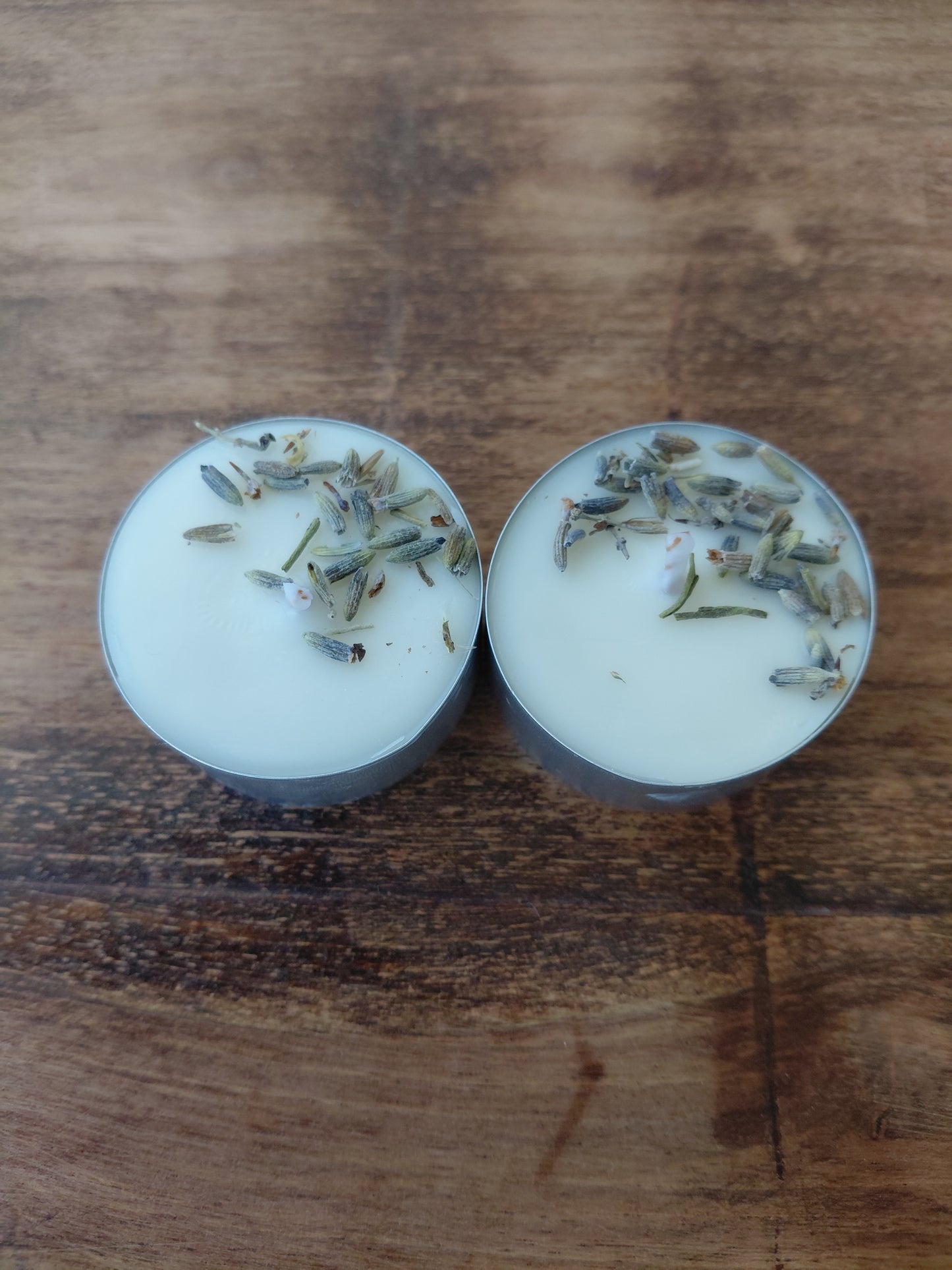 Vela de Té de Lavanda y Flores