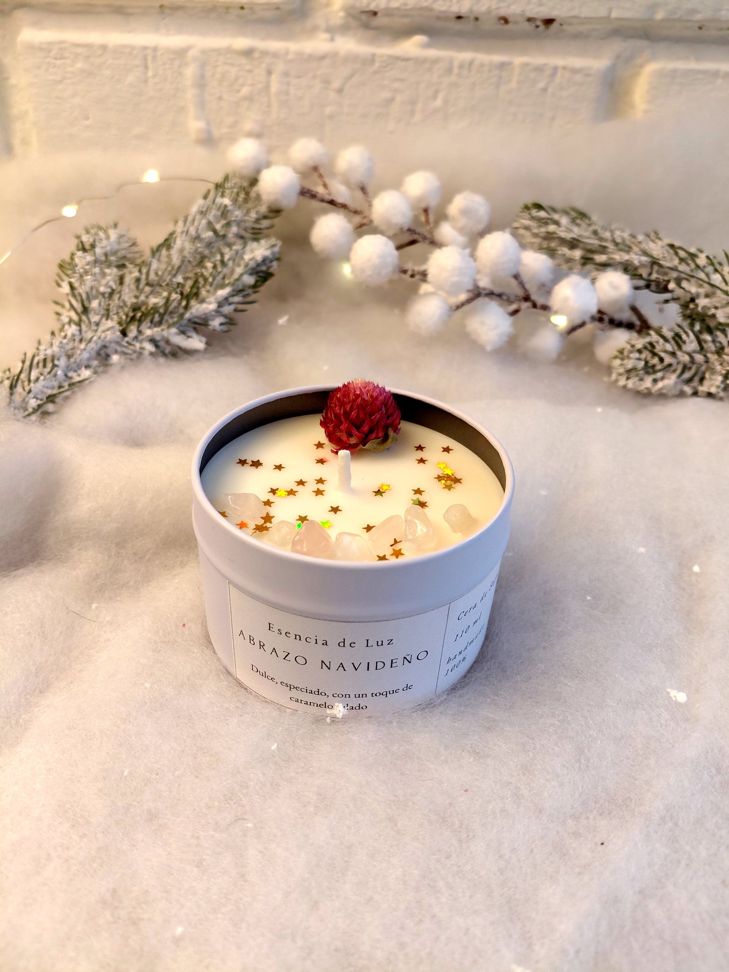 Vela Abrazo Navideño